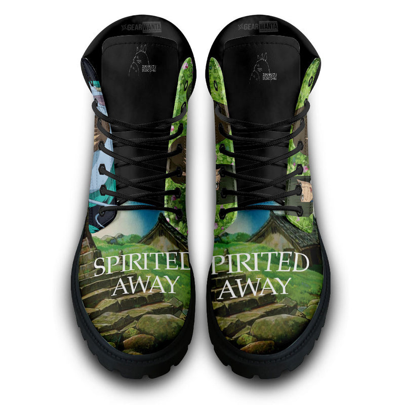 Spirited Away Boots Shoes Anime Custom MV1212