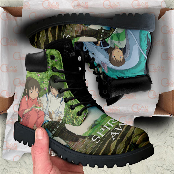 Spirited Away Boots Shoes Anime Custom MV1212