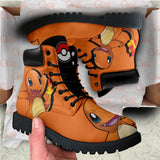 Charmander Boots Shoes Anime Custom