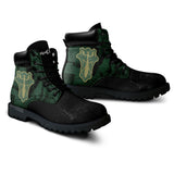 Green Mantis Boots Shoes Anime Custom MV0710