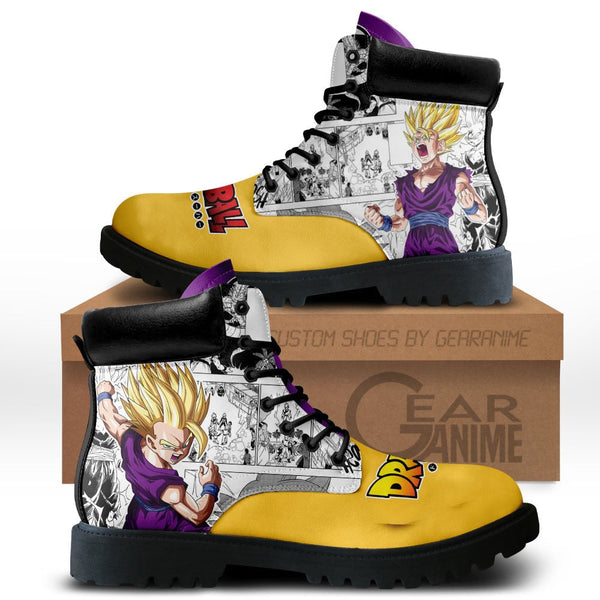 Gohan Super Saiyan Boots Shoes Anime Custom