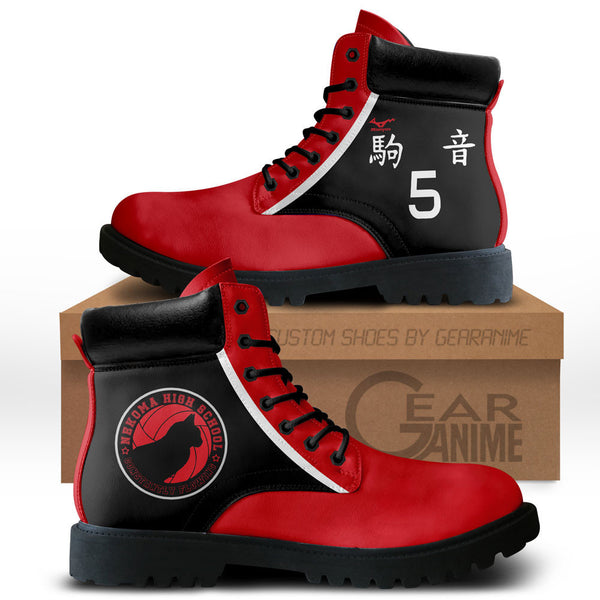 Kenma Kozume Boots Shoes Anime Custom NTT111