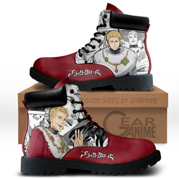 Julius Novachrono Boots Shoes Anime Custom NTT071