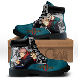 Yuji Itadori Boots Shoes Anime Custom NTT111