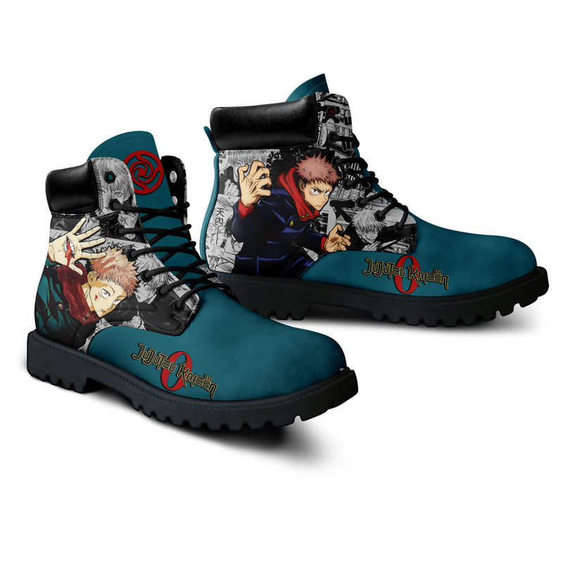 Yuji Itadori Boots Shoes Anime Custom NTT111