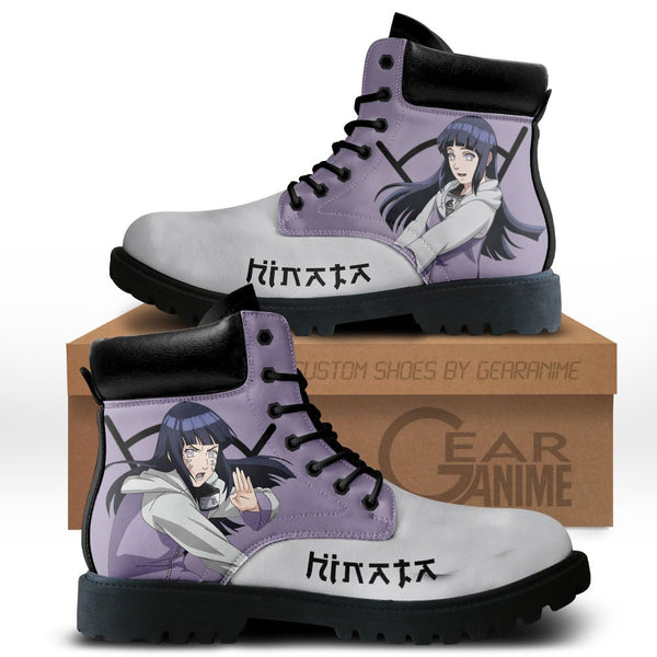 Hinata Hyuga Boots Shoes Anime Custom MV1110