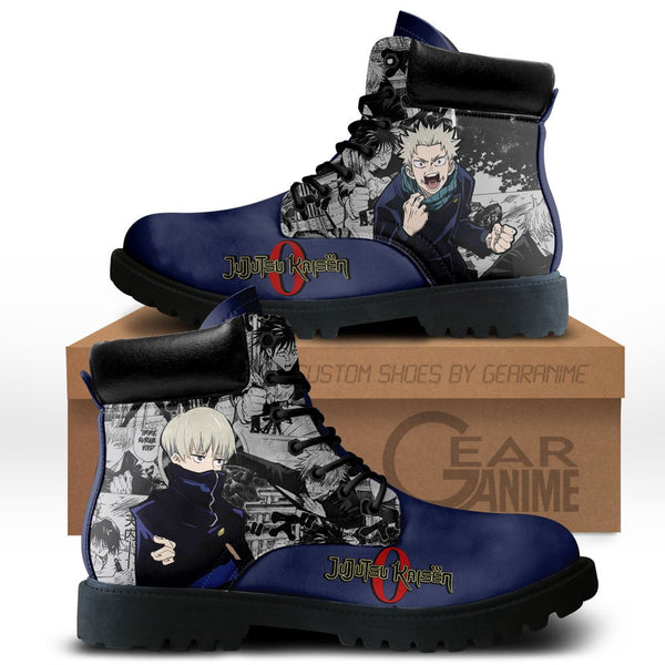 Toge Inumaki Boots Shoes Anime Custom NTT111