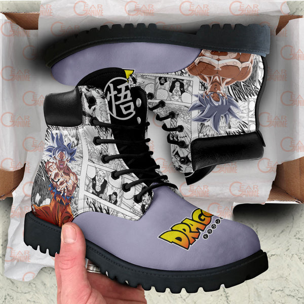 Goku Ultra Instinct Boots Shoes Anime Custom