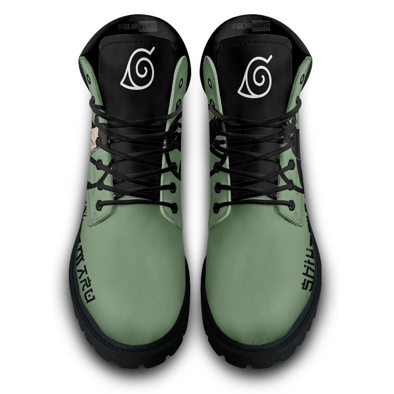 shikamaru Boots Shoes Anime Custom MV1110