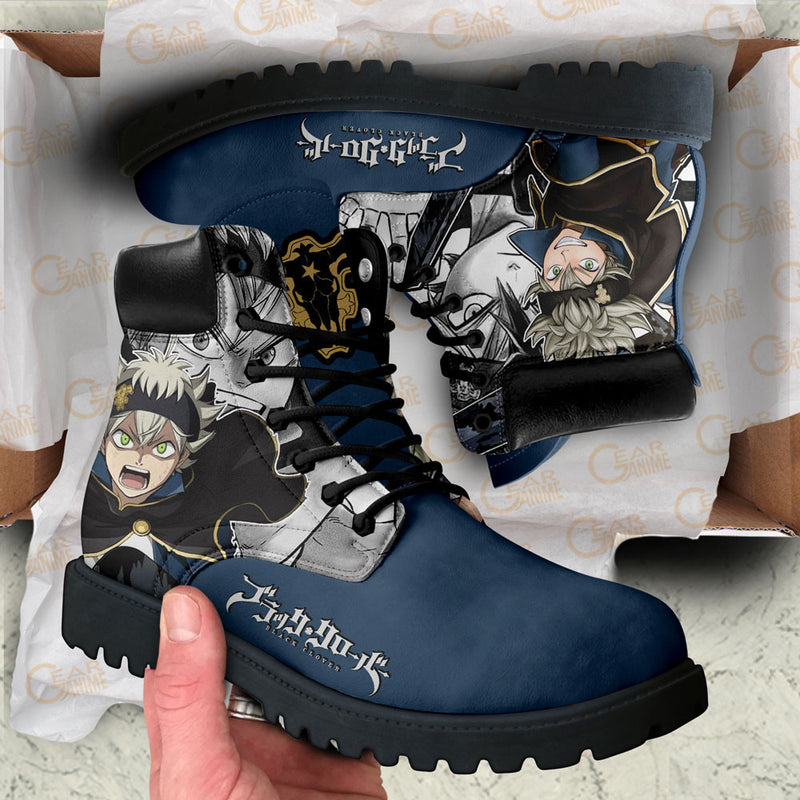 Asta Boots Shoes Anime Custom NTT071