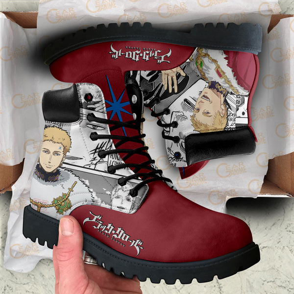 Julius Novachrono Boots Shoes Anime Custom NTT071