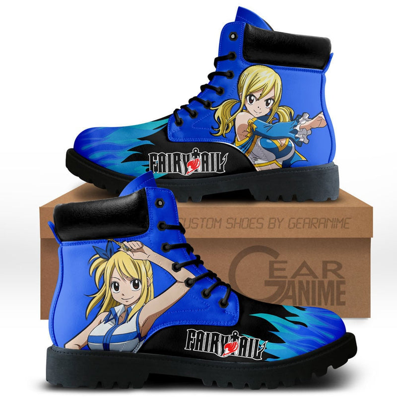 Lucy Heartfilia Boots Shoes Anime Custom NTT071