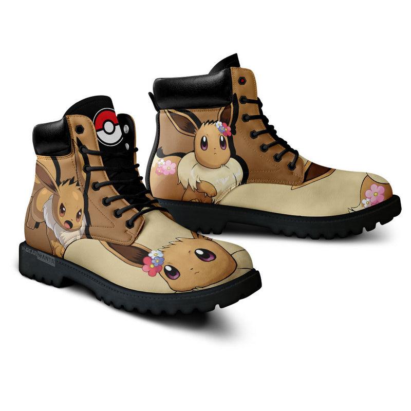 Eevee Boots Shoes Anime Custom