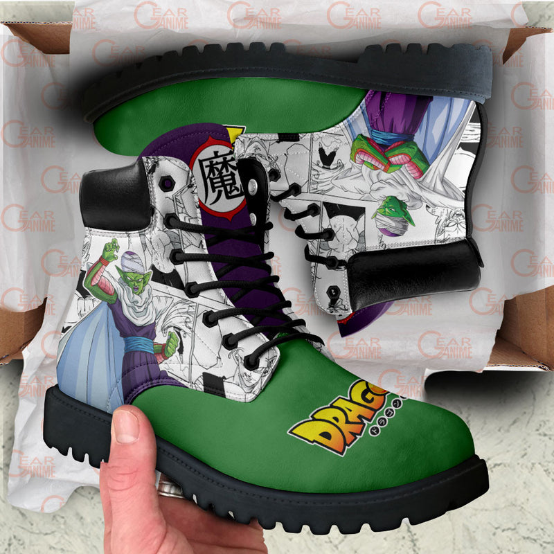 Piccolo Boots Shoes Anime Custom