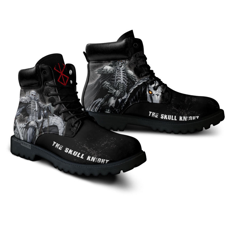 The Skull Knight Boots Shoes Anime Custom