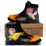 Natsu Dragneel Boots Shoes Anime Custom NTT071