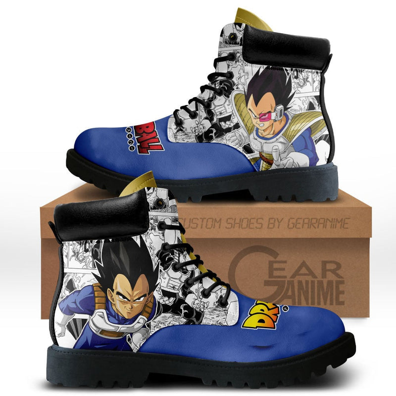 Vegeta Boots Shoes Anime Custom