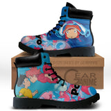 Ponyo Boots Shoes Anime Custom MV1212