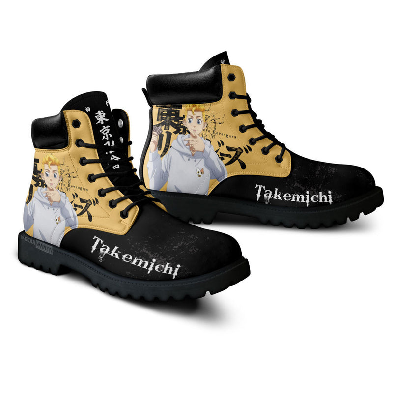 Takemichi Hanagaki Boots Shoes Anime Custom MV1110