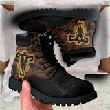 Black Bull Boots Shoes Anime Custom MV0710