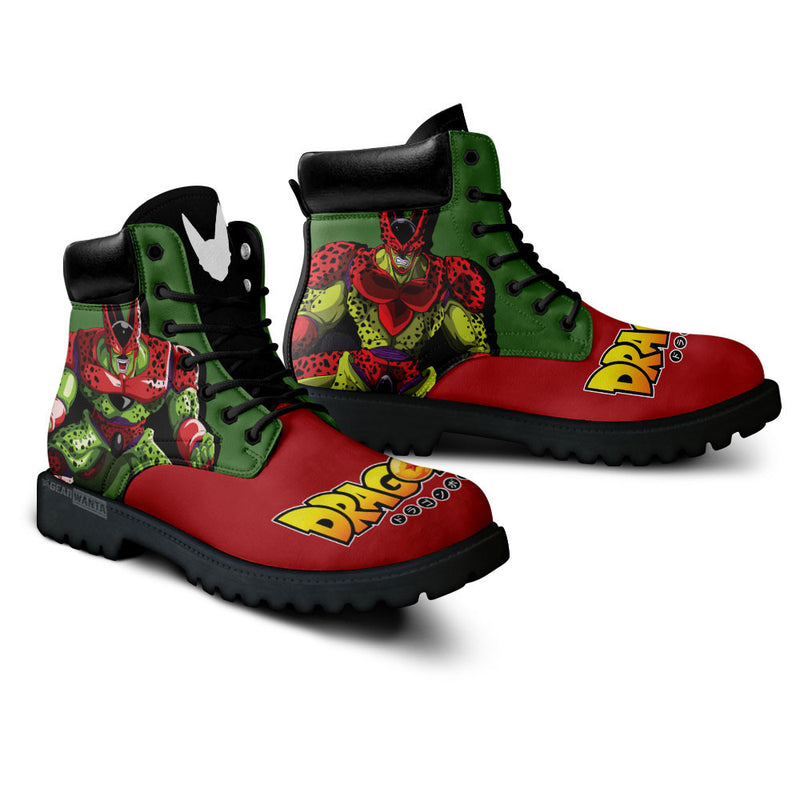 Cell Max Boots Shoes Anime Custom MV2811