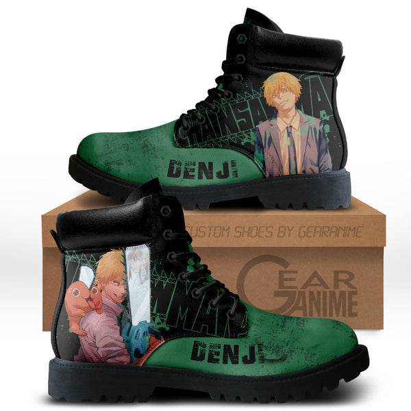 Denji Boots Shoes Anime Custom