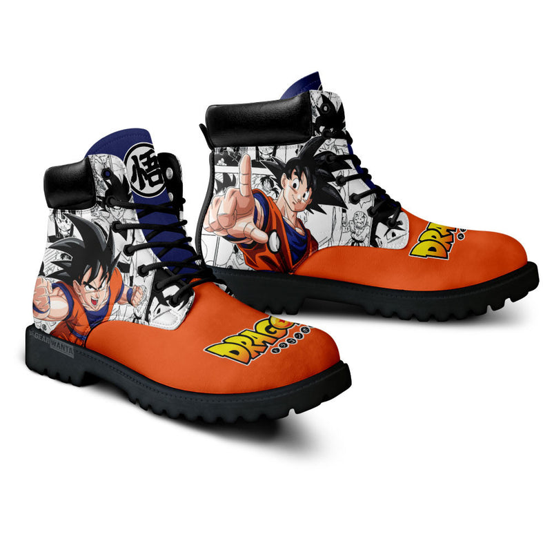 Goku Boots Shoes Anime Custom