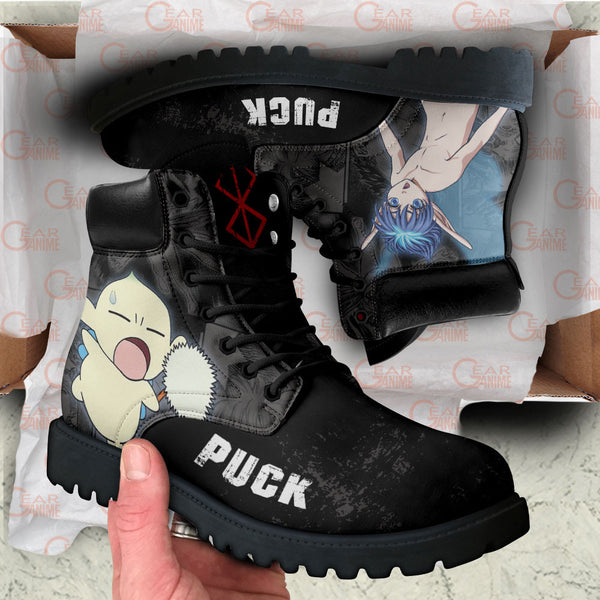 Puck Boots Shoes Anime Custom