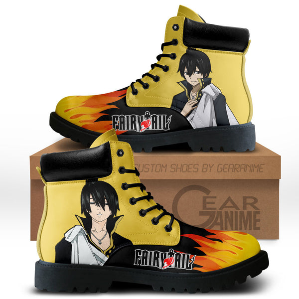 Zeref Dragneel Boots Shoes Anime Custom NTT071