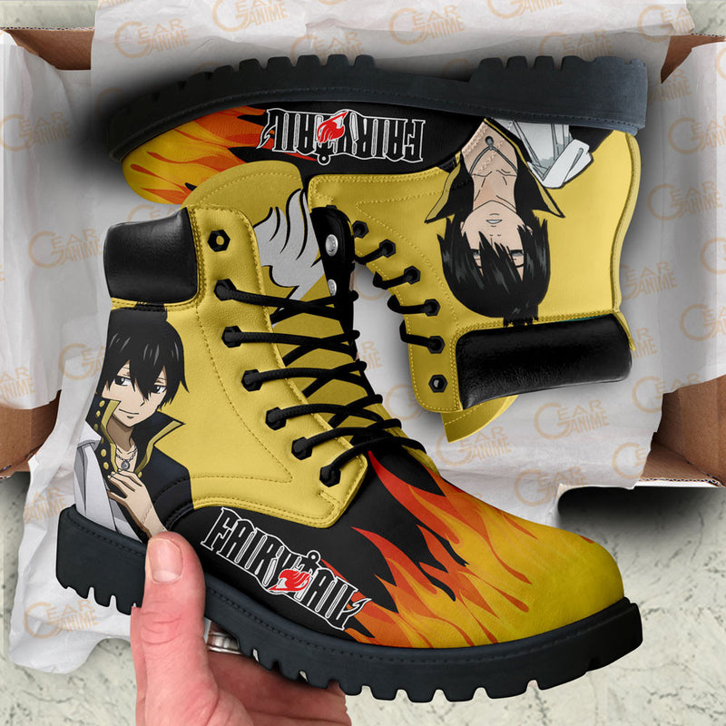 Zeref Dragneel Boots Shoes Anime Custom NTT071