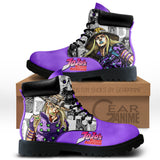 Gyro Zeppeli Boots Shoes Anime Custom NTT071