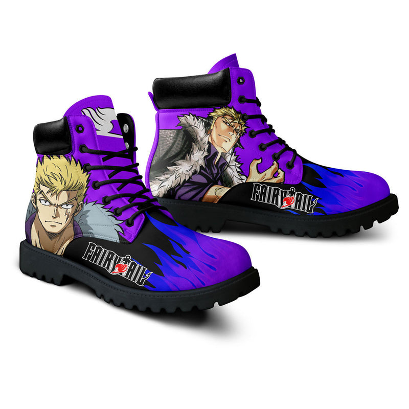 Laxus Dreyar Boots Shoes Anime Custom NTT071