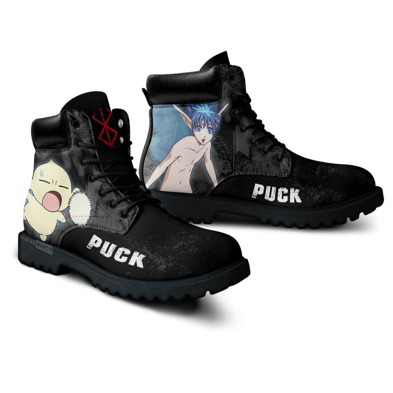 Puck Boots Shoes Anime Custom