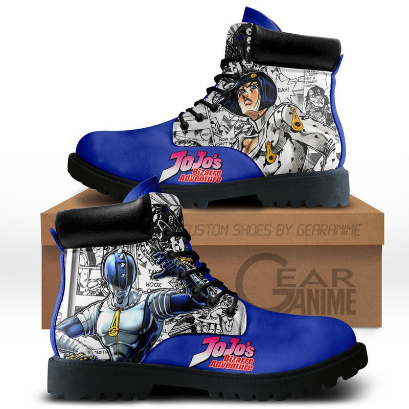 Bruno Bucciarati Boots Shoes Anime Custom NTT071