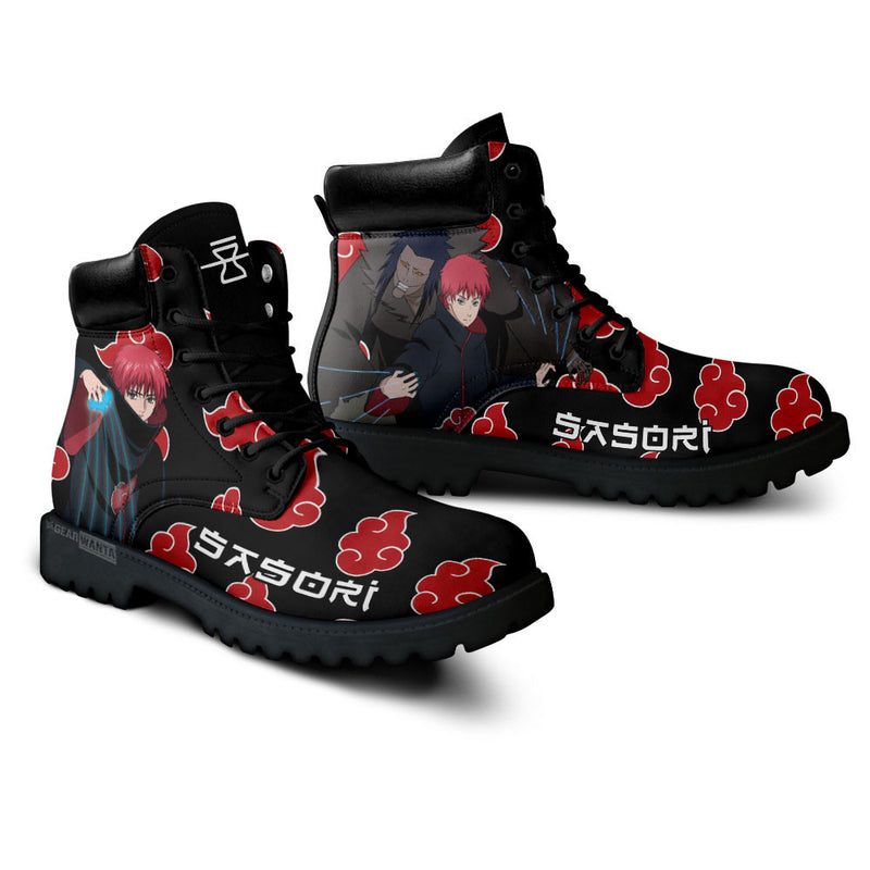 Sasori Boots Shoes Anime Custom MV1110