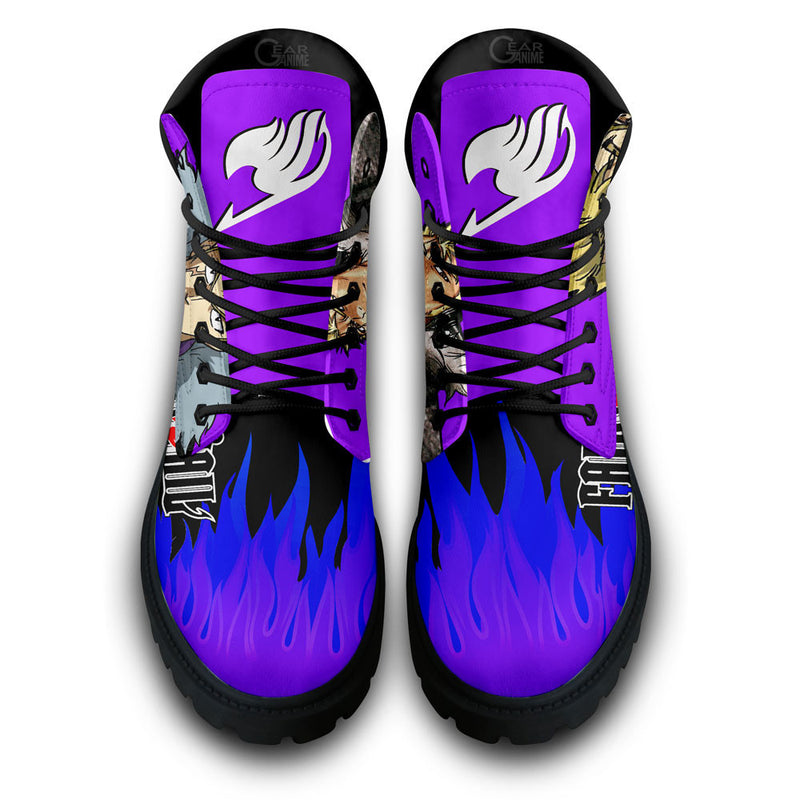 Laxus Dreyar Boots Shoes Anime Custom NTT071