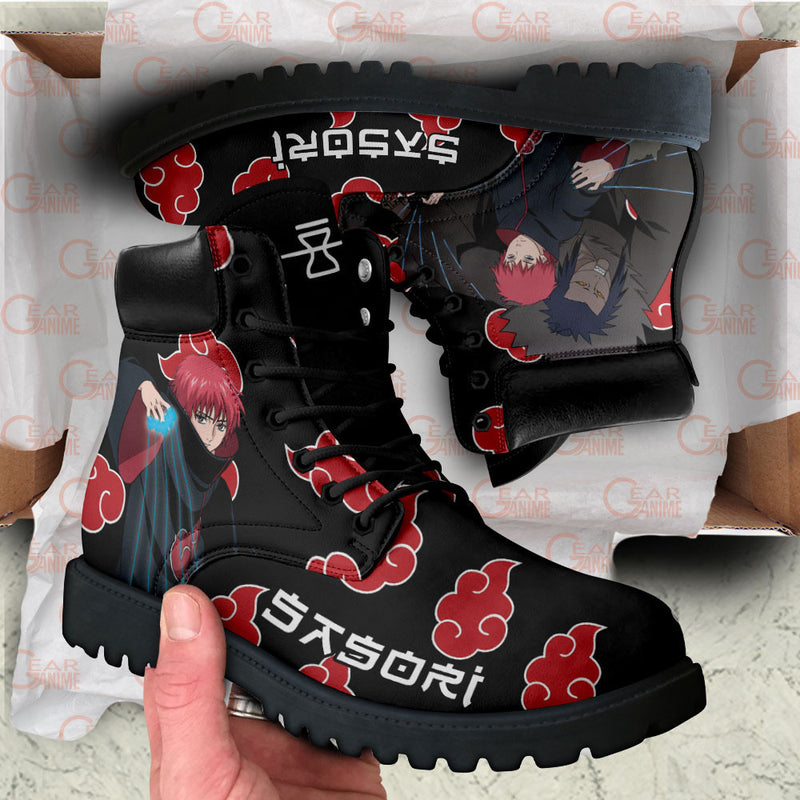 Sasori Boots Shoes Anime Custom MV1110