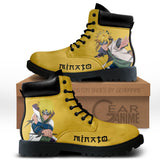 Minato Namikaze Boots Shoes Anime Custom MV1110