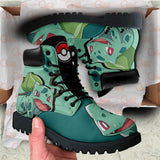 Bulbasaur Boots Shoes Anime Custom