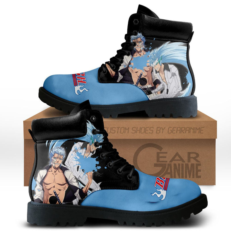 Grimmjow Jaegerjaquez Boots Shoes Anime Custom MV0710