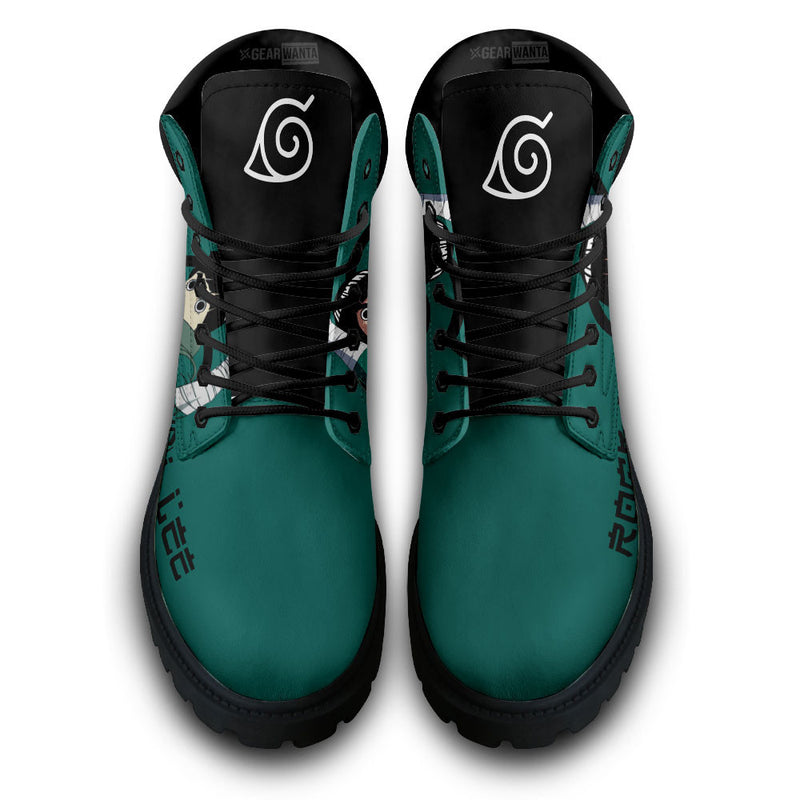 Rock Lee Boots Shoes Anime Custom MV1110