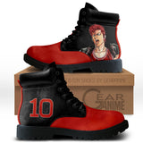 Slam Dunk Sakuragi Hanamichi Boots Shoes Anime Custom NTT211