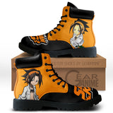 Shaman King You Asakura Boots Shoes Anime Custom NTT191