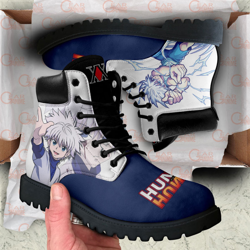 Killua Zoldyck Boots Shoes Anime Custom MV0512