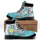 Squirtle Boots Shoes Anime Custom NTT051