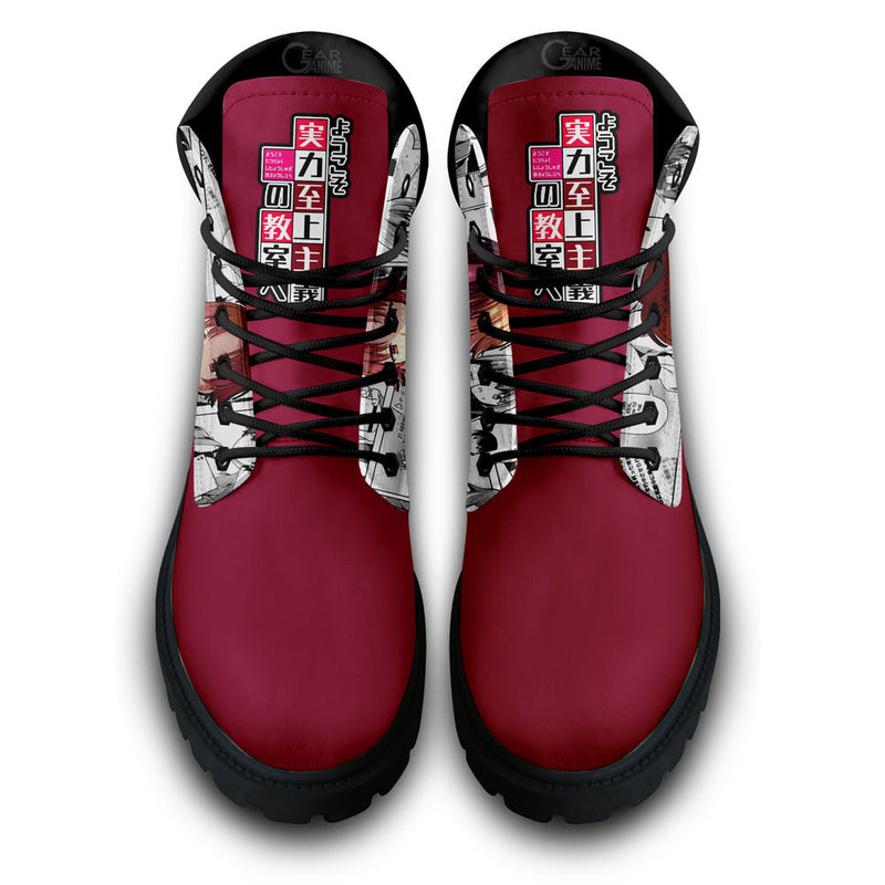 Kiyotaka Ayanokouji Boots Shoes Anime Custom NTT281