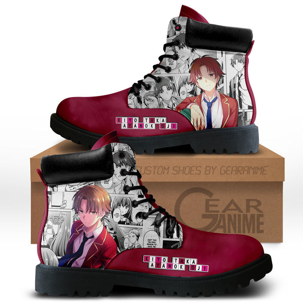 Kiyotaka Ayanokouji Boots Shoes Anime Custom NTT281