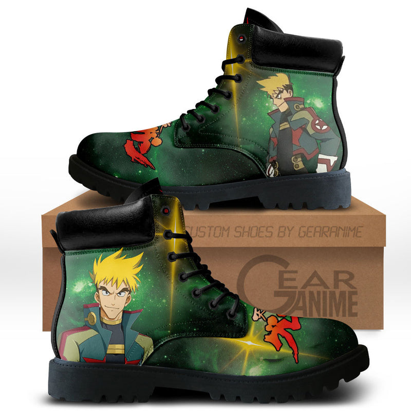 Gurren Lagann Kittan Bachika Boots Shoes Anime Custom MV0711