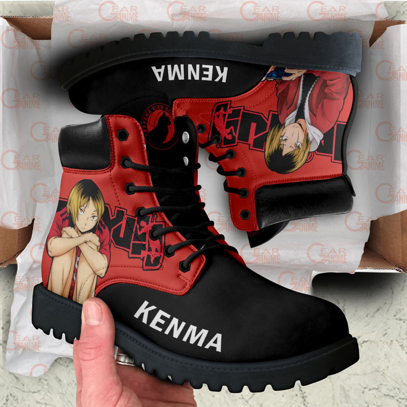 Kenma Kozume Boots Shoes Anime Custom MV3110