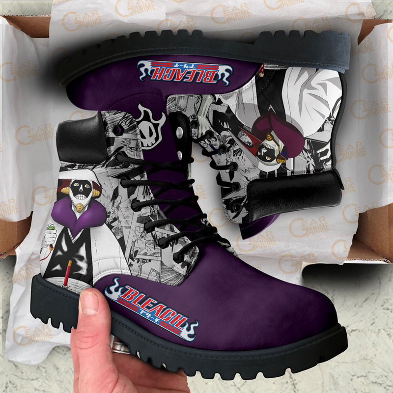 Mayuri Kurotsuchi Boots Shoes Anime Custom NTT071